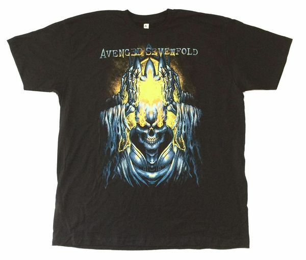 avenged sevenfold dethroned hail to the king black t shirt new official a7x casual t-shirt male short sleeve pattern
avenged sevenfold dethroned hail to the king black t shirt new official a7x casual t-shirt male short sleeve pattern