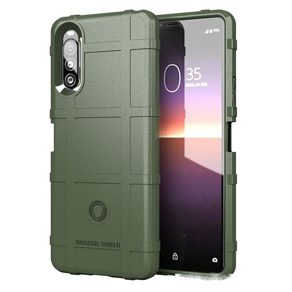 full coverage shockproof soft silicone case armor matte cover anti knock shell for sony xperia 10 ii heavy duty army style 
full coverage shockproof soft silicone case armor matte cover anti knock shell for sony xperia 10 ii heavy duty army style