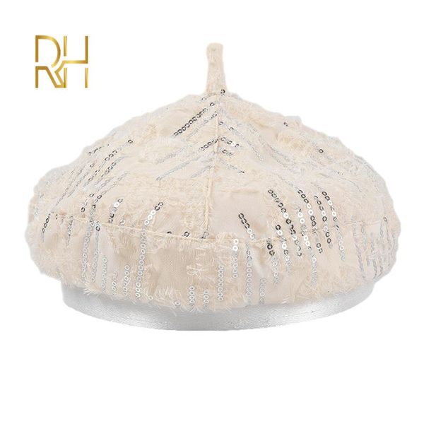 berets autumn winter sequin beret hat for women fashion pink french cap cute painter lolita rh, Blue;gray
berets autumn winter sequin beret hat for women fashion pink french cap cute painter lolita rh, Blue;gray