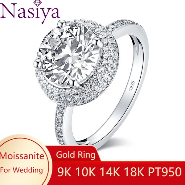9k 10k 14k 18k round 9.0mm moissanite ring promise wedding engagement ring women fine jewelry, Golden;silver
9k 10k 14k 18k round 9.0mm moissanite ring promise wedding engagement ring women fine jewelry, Golden;silver