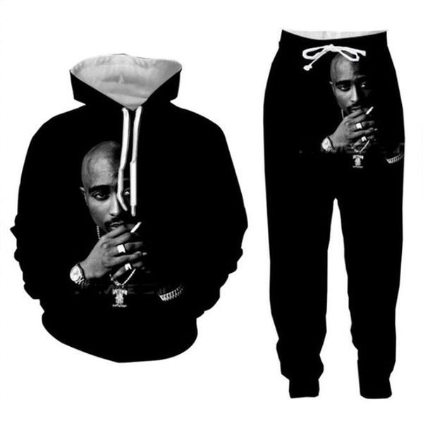 2020 new men/womens tupac 2pac 3d print fashion tracksuits crewneck hip hop sweatshirt and pants + hoodies k01, Gray
2020 new men/womens tupac 2pac 3d print fashion tracksuits crewneck hip hop sweatshirt and pants + hoodies k01, Gray