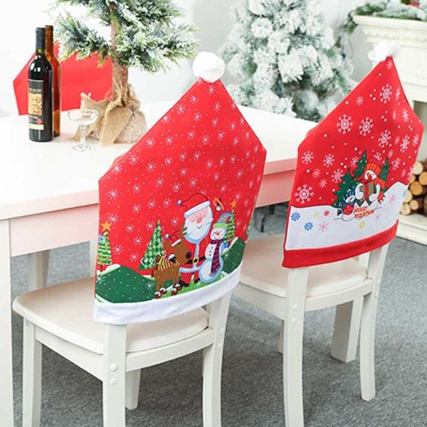 red high-grade beautiful christmas christmas seat cover chair cover chair table ornaments santa claus new year
red high-grade beautiful christmas christmas seat cover chair cover chair table ornaments santa claus new year