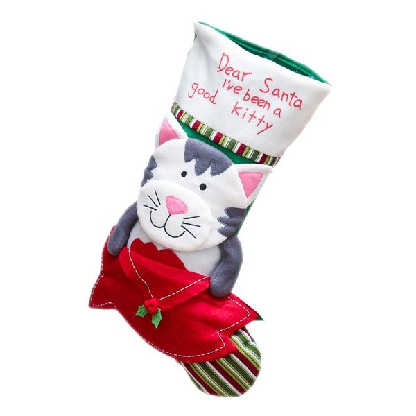christmas gift socks ornaments cartoon cat socks children's gift christmas bag oversized new year children candy sock, Pink;yellow
christmas gift socks ornaments cartoon cat socks children's gift christmas bag oversized new year children candy sock, Pink;yellow