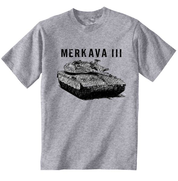 2019 new fashion funny t-shirt merkava iii israeli tank - new cotton grey tshirt(2
2019 new fashion funny t-shirt merkava iii israeli tank - new cotton grey tshirt(2