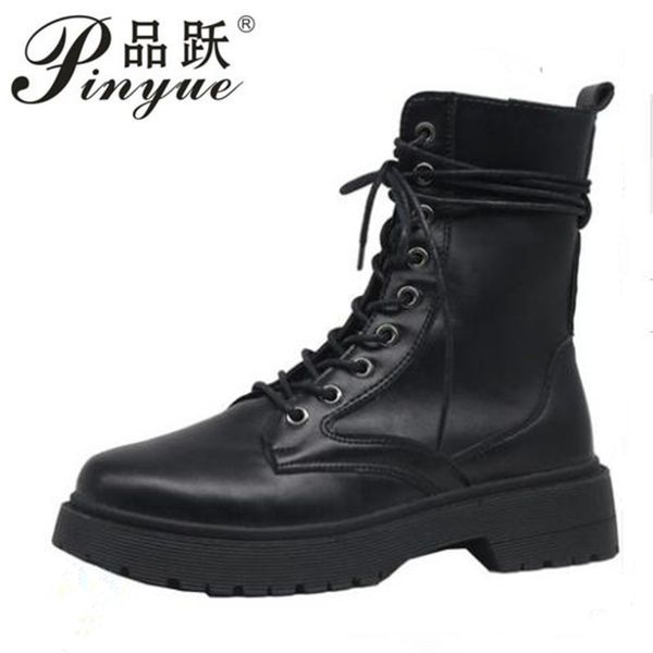 удобные резиновая платформа сапоги для женщин сапог круглого toe pu лодыжки для женщин вскользь шнурки женщины new, Black
удобные резиновая платформа сапоги для женщин сапог круглого toe pu лодыжки для женщин вскользь шнурки женщины new, Black
