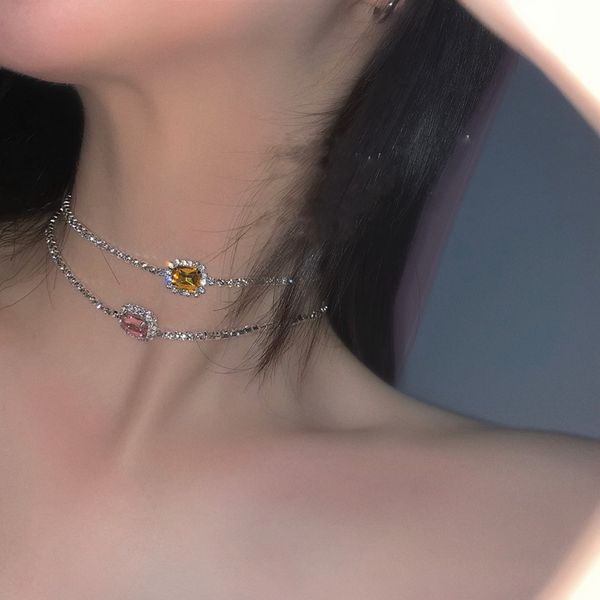 mengjiqiao korean fashion shiny square crystal choker necklace for women girls elegant rhinestone pendants party jewelry gift, Golden;silver
mengjiqiao korean fashion shiny square crystal choker necklace for women girls elegant rhinestone pendants party jewelry gift, Golden;silver