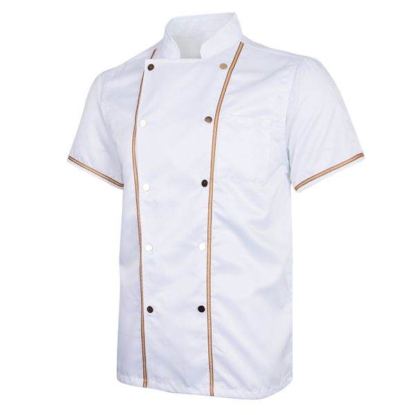 мода короткого рукава chef jacket отель uniform кухня одежда топы с коротким рукавом ресторан workwear, White;black
мода короткого рукава chef jacket отель uniform кухня одежда топы с коротким рукавом ресторан workwear, White;black