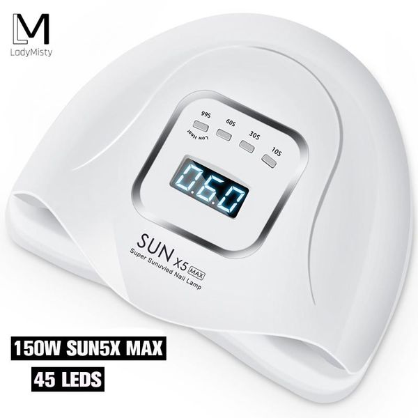 nail dryers ladymisty 150w/72w led lamp for manicure dryer machine 45/36 leds uv ice drying gel polish with auto sensor
nail dryers ladymisty 150w/72w led lamp for manicure dryer machine 45/36 leds uv ice drying gel polish with auto sensor