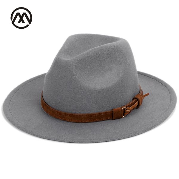 wide brim hats men's fedora wool warm and comfortable adjustable large size 60cm fashion trend solid caps classic bowler hat man, Blue;gray
wide brim hats men's fedora wool warm and comfortable adjustable large size 60cm fashion trend solid caps classic bowler hat man, Blue;gray