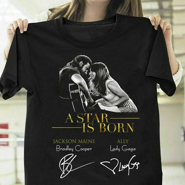 a star is born bradley cooper as jackson maine with lady gaga black t-shirt t shirts casual brand clothing cotton
a star is born bradley cooper as jackson maine with lady gaga black t-shirt t shirts casual brand clothing cotton