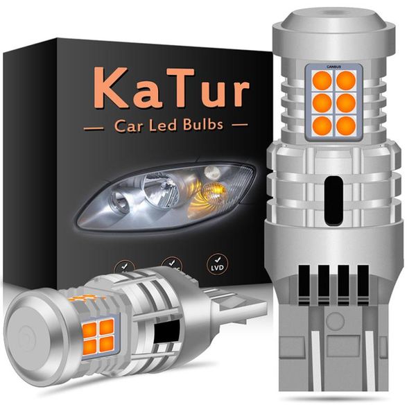 katur 2pcs 2400lm t20 w21/5w wy21w 7443 canbus led brake slight bulbs error no hyper flash 20smd white red amber 12v
katur 2pcs 2400lm t20 w21/5w wy21w 7443 canbus led brake slight bulbs error no hyper flash 20smd white red amber 12v