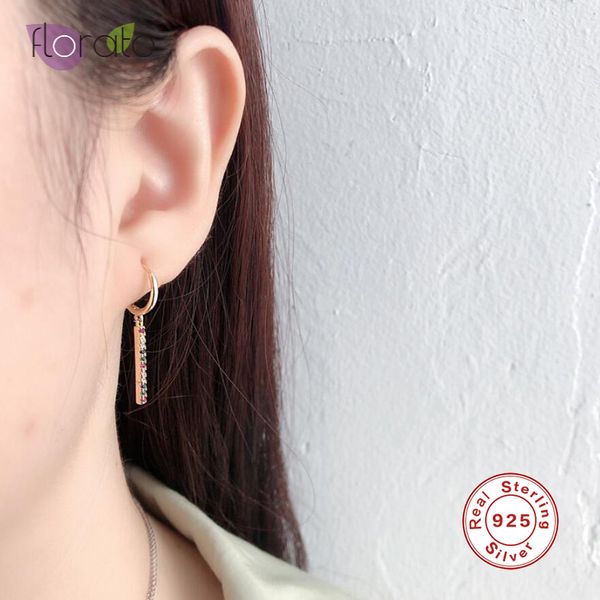 hoop & huggie rainbow zircon 925 sterling silver earrings for women simple gold crystal geometric strip jewelry, Golden;silver
hoop & huggie rainbow zircon 925 sterling silver earrings for women simple gold crystal geometric strip jewelry, Golden;silver