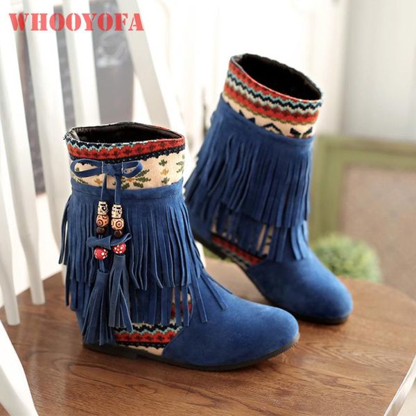 winter brand new сладкий синий бежевый женщины голеностопного кисточкой snow boots vogue клин пятки med круглый toe lady повседневная обувь, Black
winter brand new сладкий синий бежевый женщины голеностопного кисточкой snow boots vogue клин пятки med круглый toe lady повседневная обувь, Black