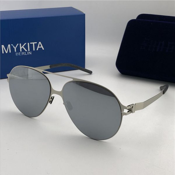 new mykita sunglasses ultralight frame without screws hansi pilot frame flap men brand designer sunglasses coating mirror lens, White;black
new mykita sunglasses ultralight frame without screws hansi pilot frame flap men brand designer sunglasses coating mirror lens, White;black