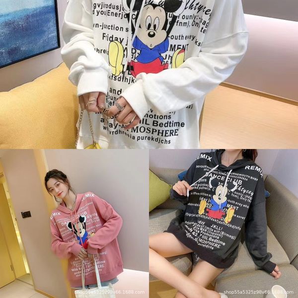 new women's wear korean style hoodedlarge size mid-length printed sweater sweaterstudent ins lazy style loose sweater for women tkpah, Black
new women's wear korean style hoodedlarge size mid-length printed sweater sweaterstudent ins lazy style loose sweater for women tkpah, Black
