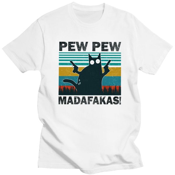 unique men's retro pew pew madafakas tshirt short sleeves cotton t-shirt printed vintage funny cat owners tee shirt apparel gift
unique men's retro pew pew madafakas tshirt short sleeves cotton t-shirt printed vintage funny cat owners tee shirt apparel gift
