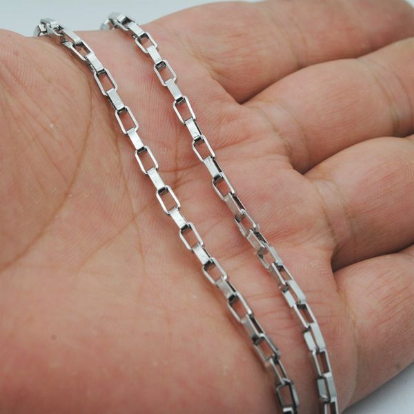 3mm punk miami cuban choker stainless steel necklace collar hip hop big chunky thick chain necklace women 50cm 60cm 70cm 80cm, Silver
3mm punk miami cuban choker stainless steel necklace collar hip hop big chunky thick chain necklace women 50cm 60cm 70cm 80cm, Silver