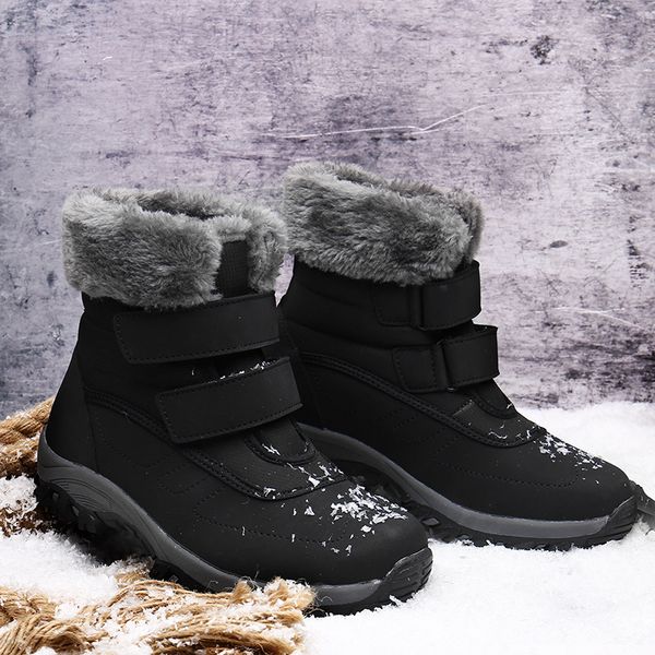 ankle women boots winter shoes women winter boots waterproof snow ladies sneakers fashion botas mujer booties warm shoes, Black
ankle women boots winter shoes women winter boots waterproof snow ladies sneakers fashion botas mujer booties warm shoes, Black