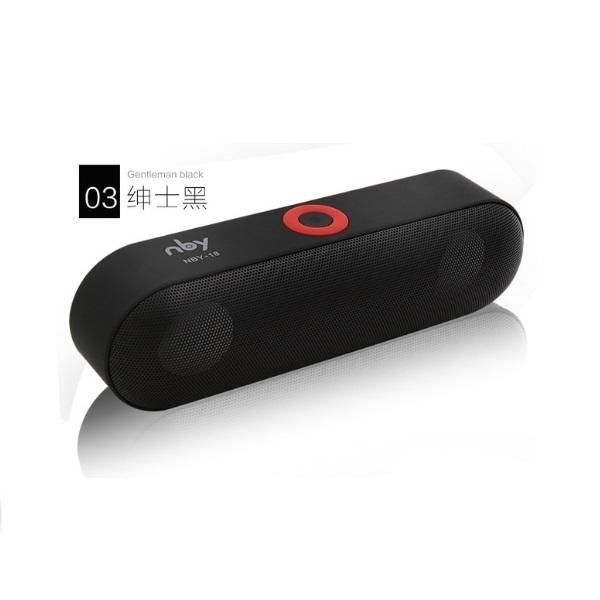 mini bluetooth speaker portable wireless speaker sound system 3d stereo music surround support tf aux usb nby18 for smartphones
mini bluetooth speaker portable wireless speaker sound system 3d stereo music surround support tf aux usb nby18 for smartphones