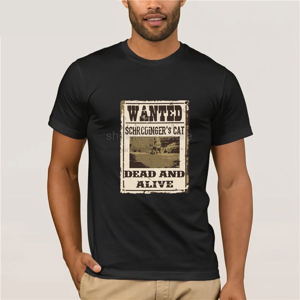 retro old newspaper print t shirt for men schrodinger cat dead and alive wanted poster tshirt cotton short shirts round collar
retro old newspaper print t shirt for men schrodinger cat dead and alive wanted poster tshirt cotton short shirts round collar