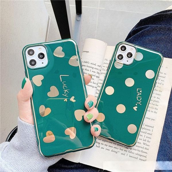 green glitter phone case for iphone 11 pro max polka dots x xr xs max 7 8 plus love heart tpu protective cover
green glitter phone case for iphone 11 pro max polka dots x xr xs max 7 8 plus love heart tpu protective cover