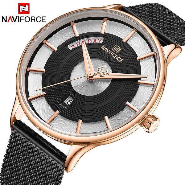 naviforce new men watch luxury creative watches brand quartz clock male sport steel band wrist watch relogio masculino 2020, Slivery;brown
naviforce new men watch luxury creative watches brand quartz clock male sport steel band wrist watch relogio masculino 2020, Slivery;brown