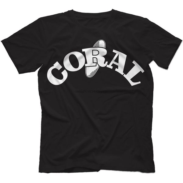 coral records t-shirt buddy holly patsy cline debbie reynolds short sleeves cotton youth