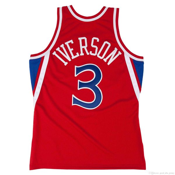 clot x m&n knit jersey hardwoods classics 3 iverson philadelphia 76ers vintage mitchell&ness 1996-97 basketball swingman jersey, Black
clot x m&n knit jersey hardwoods classics 3 iverson philadelphia 76ers vintage mitchell&ness 1996-97 basketball swingman jersey, Black