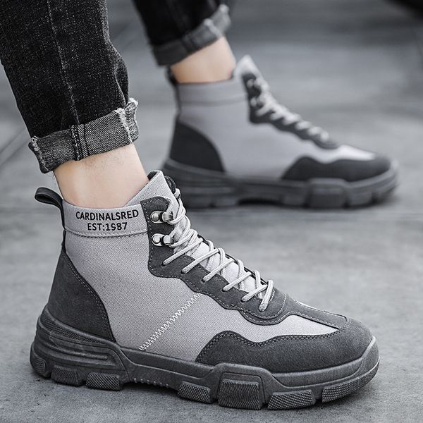 martin boots nian new autumn worker boot short boots high shoes versatile mid-snow lady shoes -40, Black
martin boots nian new autumn worker boot short boots high shoes versatile mid-snow lady shoes -40, Black
