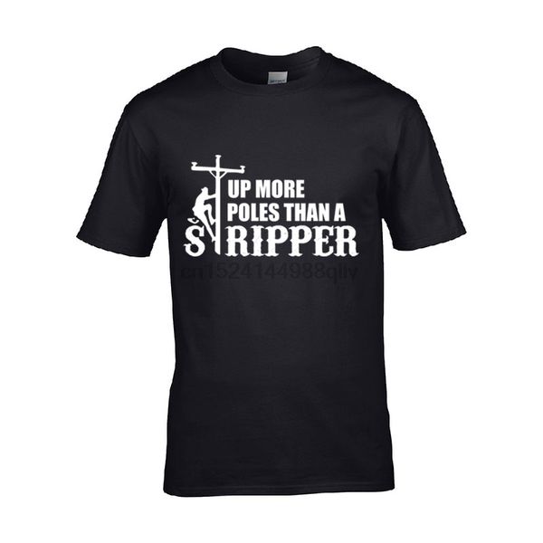 lineman up more poles than a stripper lineman loose men black ali shirt round neck casuals tee shirt clothes simple
lineman up more poles than a stripper lineman loose men black ali shirt round neck casuals tee shirt clothes simple
