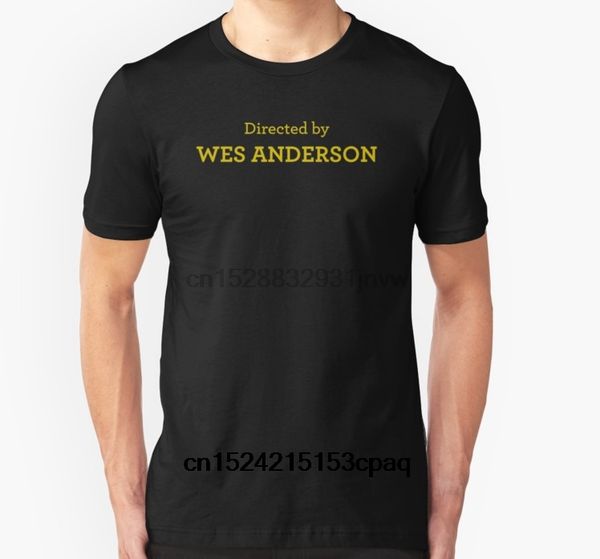 fashion cool men t shirt women funny tshirt directed by wes anderson customized printed t-shirt