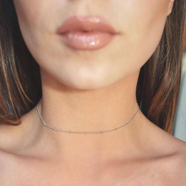 мода изысканного золота slivercolor цепь спутникового бисер кисточка choker ссылка шея ключица ожерелье для женщин ювелирных изделий, Silver
мода изысканного золота slivercolor цепь спутникового бисер кисточка choker ссылка шея ключица ожерелье для женщин ювелирных изделий, Silver
