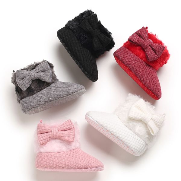infant baby girl boots теплые трикотажные снега сапоги симпатичные лук малышей обувь для девочек, Black;grey
infant baby girl boots теплые трикотажные снега сапоги симпатичные лук малышей обувь для девочек, Black;grey