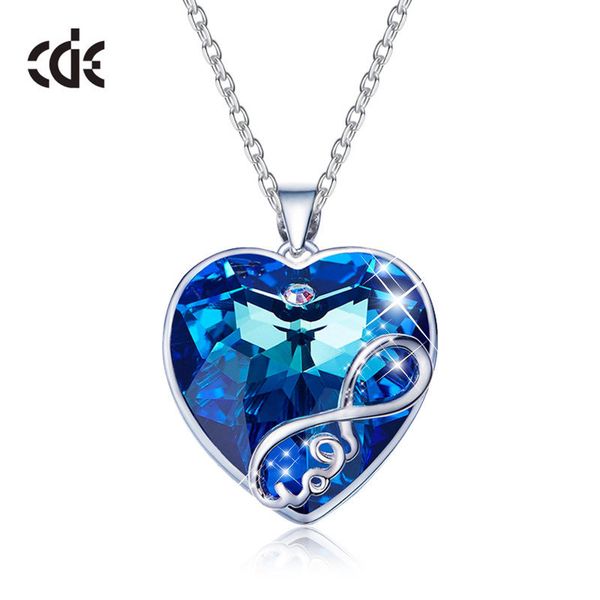 cde silver color long link chain love heart crystal from pendant necklace for girlfriend valentine's day gift 2021
cde silver color long link chain love heart crystal from pendant necklace for girlfriend valentine's day gift 2021