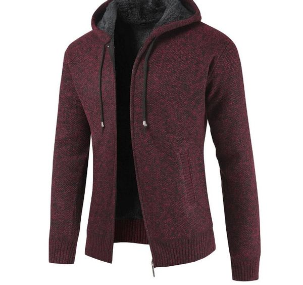 men s winter sweater coat thick warm hooded cardigan jumpers men striped cashmere wool liner zipper fleece outwear003, White;black
men s winter sweater coat thick warm hooded cardigan jumpers men striped cashmere wool liner zipper fleece outwear003, White;black