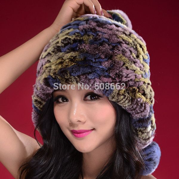 14606 new tight knitted real rex fur hat beanie fur cap pompom decoration earmuff bomber hat winter, Blue;gray
14606 new tight knitted real rex fur hat beanie fur cap pompom decoration earmuff bomber hat winter, Blue;gray