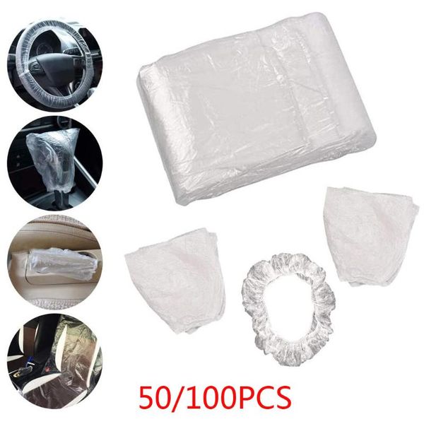 a50/100pc car disposable cover car seat/steering wheel/door handle/gear lever cover elastic band design tear resistance dust
a50/100pc car disposable cover car seat/steering wheel/door handle/gear lever cover elastic band design tear resistance dust