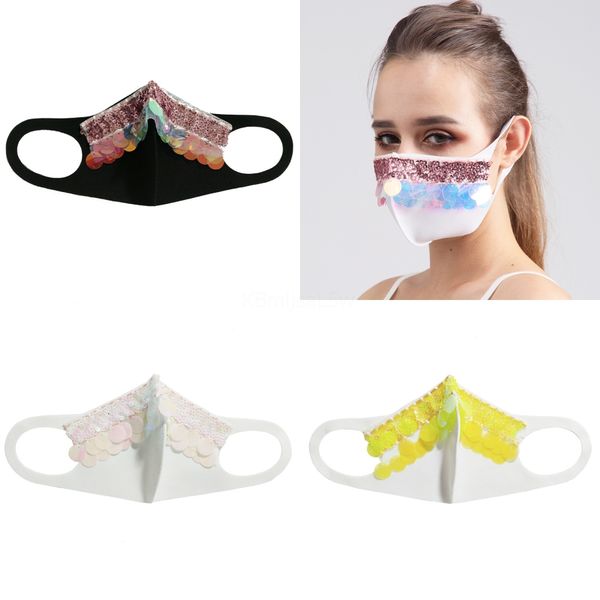 glitter bling bling sequins mask dustproof wasable windproof mask elastic earloop breatable nigtclub party mask#234#622, Black
glitter bling bling sequins mask dustproof wasable windproof mask elastic earloop breatable nigtclub party mask#234#622, Black