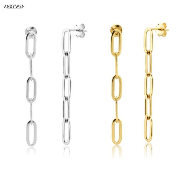 dangle & chandelier andywen 925 sterling silver gold ovals locker chain drop earring square luxury women crystal plain circle rock punk jewe
dangle & chandelier andywen 925 sterling silver gold ovals locker chain drop earring square luxury women crystal plain circle rock punk jewe