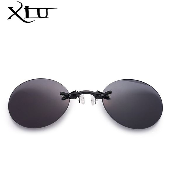 sunglasses xiu 2021 round clip on nose men brand designer glasses uv400, White;black
sunglasses xiu 2021 round clip on nose men brand designer glasses uv400, White;black
