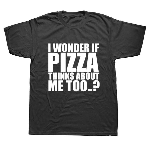 i wonder if pizza thinks about me too funny t shirt father's day gift birthday present for men cotton t-shirt tee
i wonder if pizza thinks about me too funny t shirt father's day gift birthday present for men cotton t-shirt tee