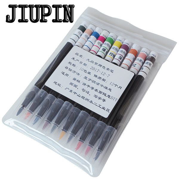 ink refill kits 10pcs/set edible pen brush color for drawing biscuits cake decorating
ink refill kits 10pcs/set edible pen brush color for drawing biscuits cake decorating