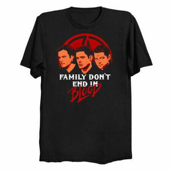 family don't end in blood supernatural sam dean winchester castiel black t-shirt large size tee shirt
family don't end in blood supernatural sam dean winchester castiel black t-shirt large size tee shirt