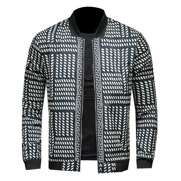 2020 new spring/ autumn men classic avatar printing zipper jacket man coat, Black