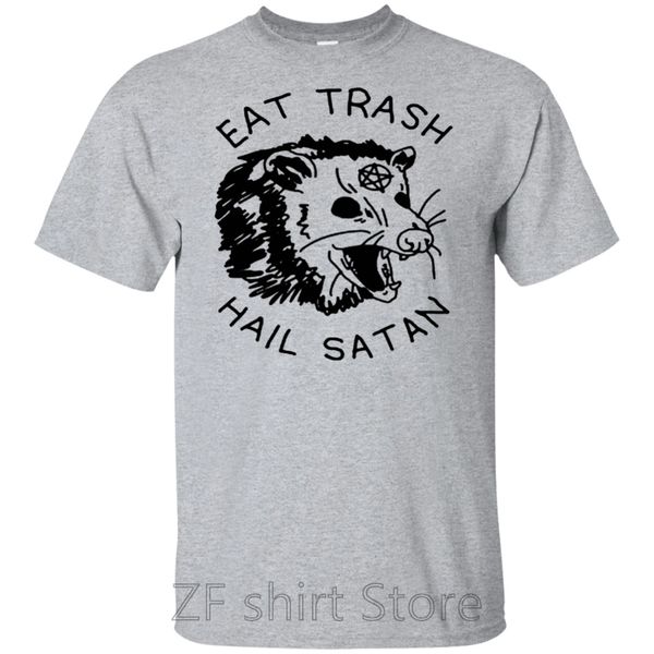 ешьте мусорные hail сатана опоссум t-shirt для мужчин майка женщин топы тис 100% хлопка футболки с коротким рукавом
ешьте мусорные hail сатана опоссум t-shirt для мужчин майка женщин топы тис 100% хлопка футболки с коротким рукавом