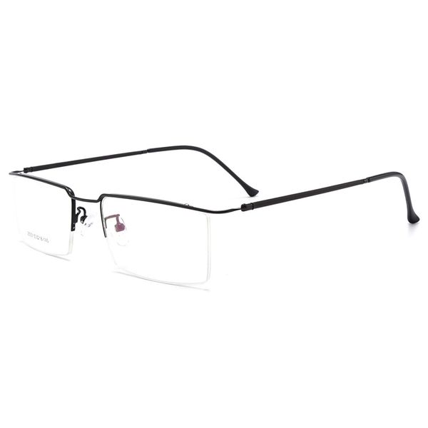 thin leg metal business casual ultra-light glasses frame men's eyeglasses fixing device box nearsighted glasses prescription, Black
thin leg metal business casual ultra-light glasses frame men's eyeglasses fixing device box nearsighted glasses prescription, Black