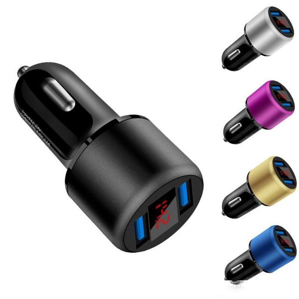 2019 new display aluminum alloy 5v3.1a vehicle charger manufacturer with dual usb multifunctional halo digital display high quality
2019 new display aluminum alloy 5v3.1a vehicle charger manufacturer with dual usb multifunctional halo digital display high quality