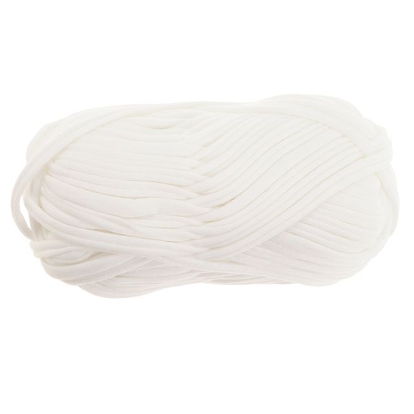 1 skein 100g elastic knitting soft polyester fabric yarn diy knitting for hat bags toy carpet handmaking, Black;white
1 skein 100g elastic knitting soft polyester fabric yarn diy knitting for hat bags toy carpet handmaking, Black;white