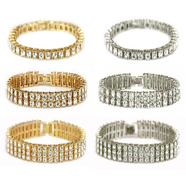 charm bracelets men cubic zirconia trendy hip hop bling iced out bangle punk jewelry accessories gold silver-plated, Golden;silver
charm bracelets men cubic zirconia trendy hip hop bling iced out bangle punk jewelry accessories gold silver-plated, Golden;silver