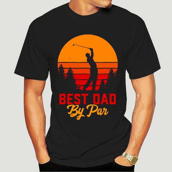 fathers day dad by par funny golf lover gift t-shirt wholesale tee shirt-2052d